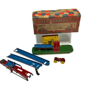 Over and Under Lift No. 32 Tin Toy - Wolverine Supply Co