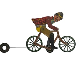 Charlie Chaplin Tinplate Gravity String Toy