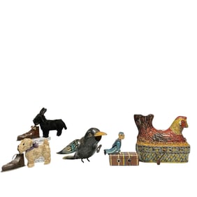 Collection of Tin Wind Up Toys