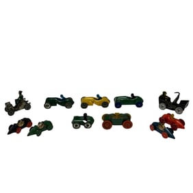 Eleven (11) Vintage Tin Toy Cars