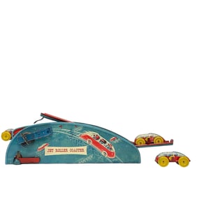 Wolverine Jet Roller Coaster Windup with Three Cars