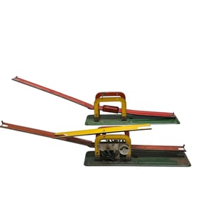 Two (2) Windup Tech Specialties Co. See-Saw Coasters