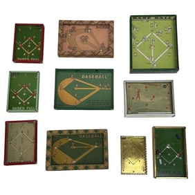 Ten (10) Baseball & Golf Themed Dexterity Games