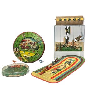 Vintage Horse Race Games - Wolverine, Jeannette Toy & Others