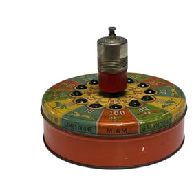Hipwell Mfg. Co. Miami Greyhound Derby Track Gambling Game
