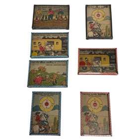 Seven (7) Assorted Lone Ranger Dexterity Games