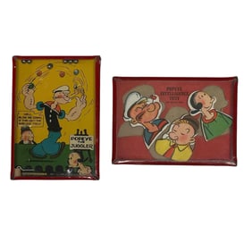Popeye Intelligence Test & Popeye the Juggler Dexterity Game