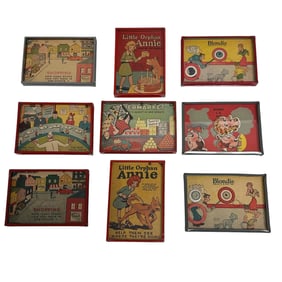 10 Dexterity Games - Little Orphan Annie, Blondie, Americana