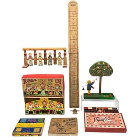 Group of Seven (7) Vintage Games and Puzzles