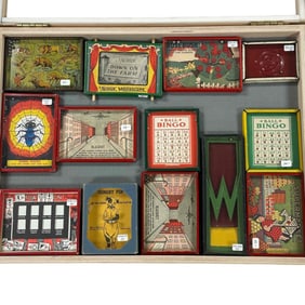 Group of 13 Dexterity Games w/Showcase