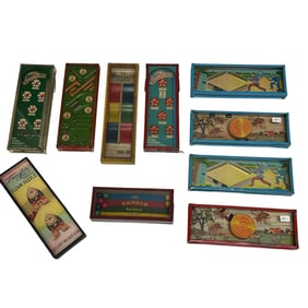 Ten (10) Long Dexterity Games and Puzzles