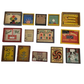 Fourteen (14) Dexterity Games & Puzzles