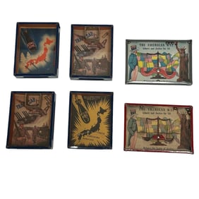 Six (6) Dexterity Games - American & War Themed