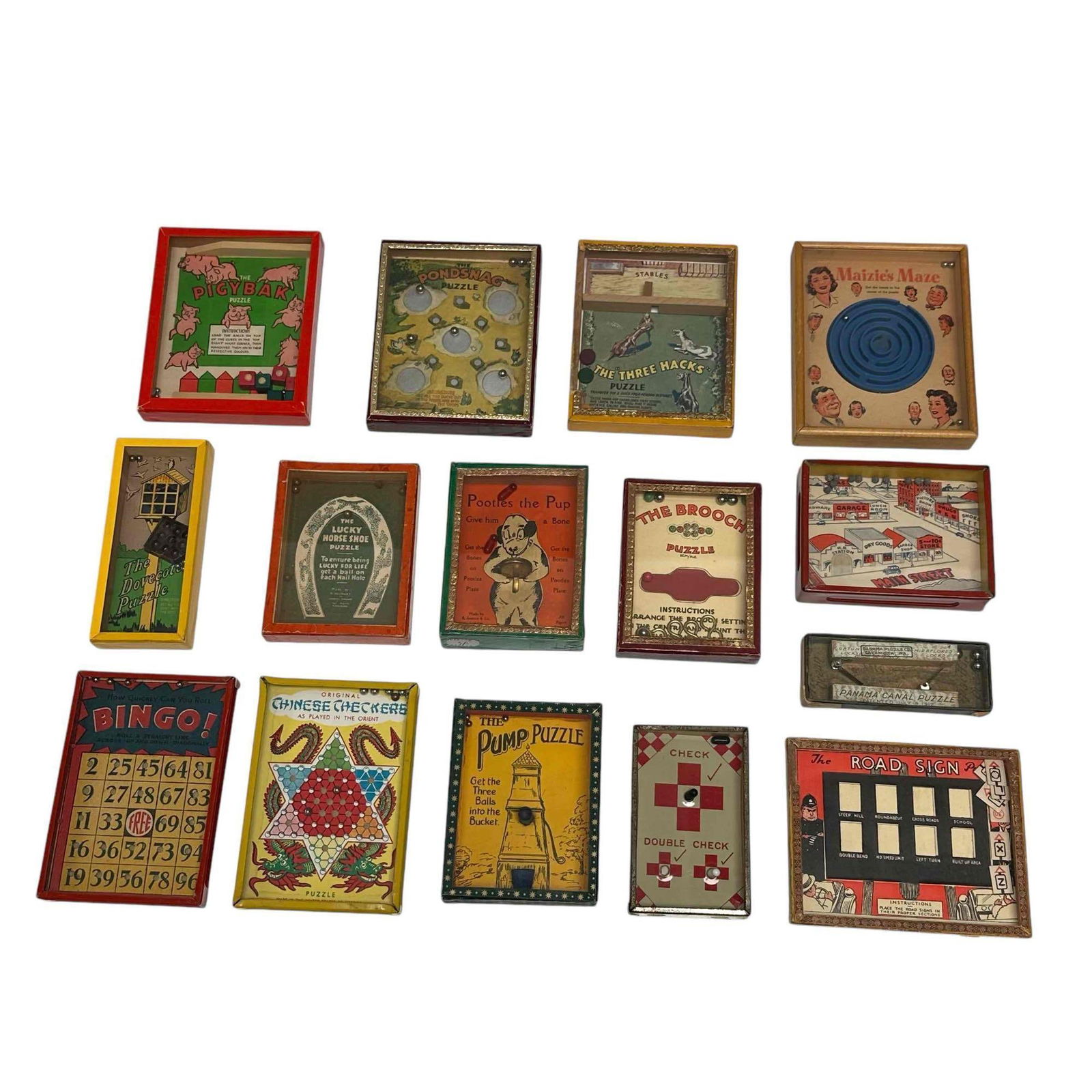 Fifteen (15) Dexterity Games & Puzzles As Early As 1912 (1 of 20)