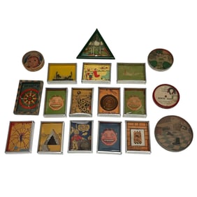 Eighteen (18) Assorted Dexterity Games & Puzzles
