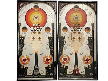 Two (2) Gotham Big Shot Bagatelle - Grey Variation