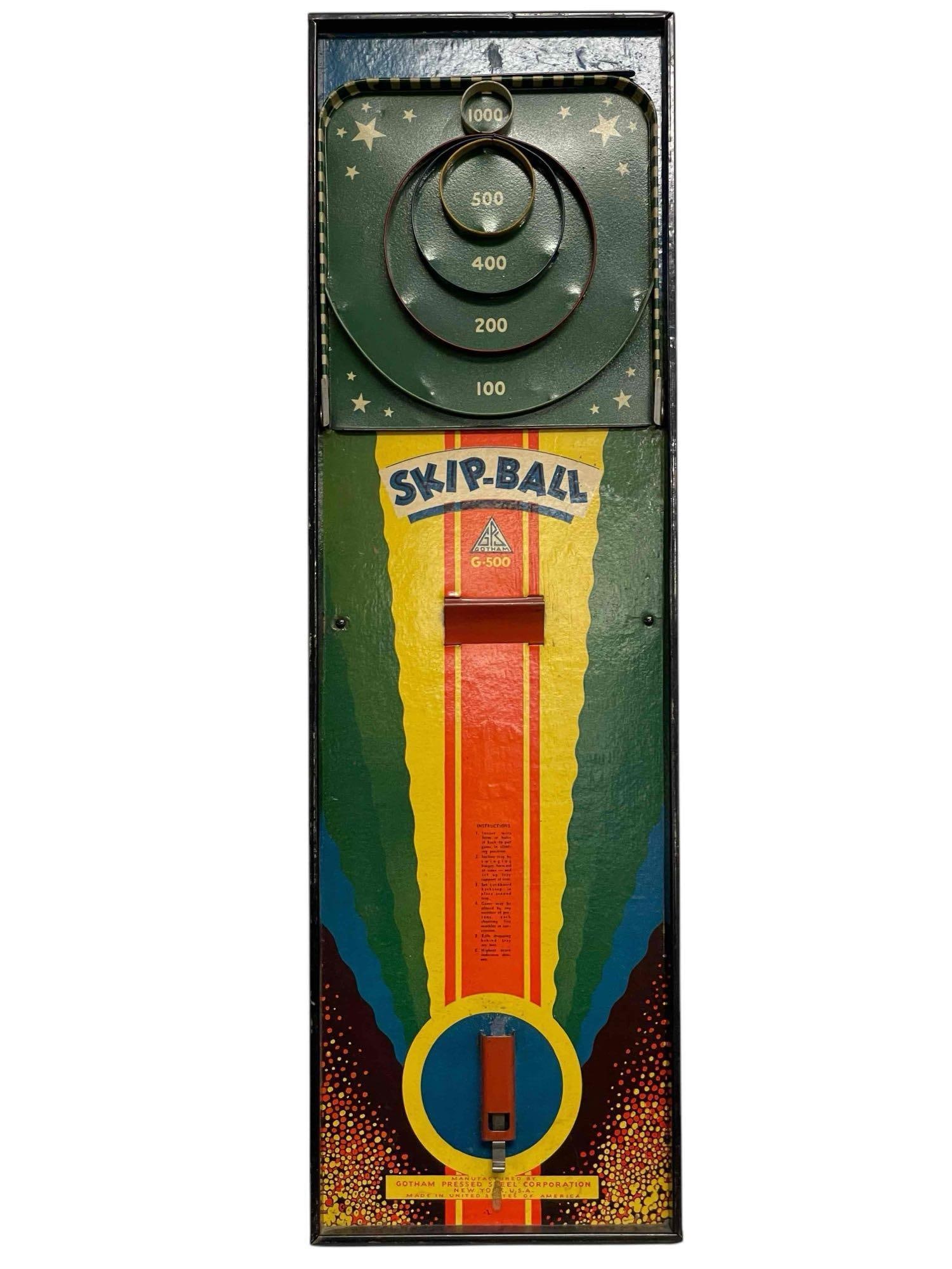 Gotham Skip-Ball Marble Game (1 of 12)