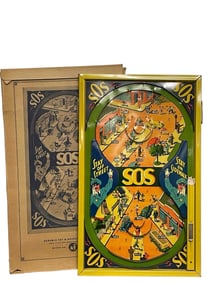 Durable Toy - "SOS" Bagatelle Game w/Box