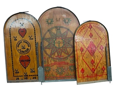 Three (3) Various Sharp's Shooter Bagatelle
