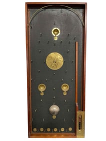 Early Wooden Bagatelle Game - J H Singer