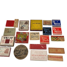 Early Toy and Game Collection - 20pcs.