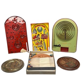 Marble Solitaire & Other Marble Games - Bagatelle & Buildaford