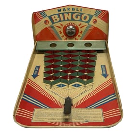 Wolverine Tin Marble Bingo Game 1500