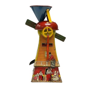 Mac No. 26 Dutch Mill Tin Lithograph Sand Toy