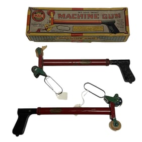 Two (2) No. 100 Mac Machine Gun one Box