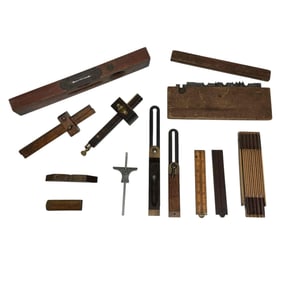 Early Tool Group Lot Level, Measures, Lathe