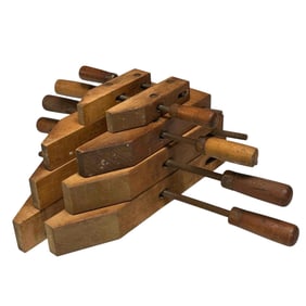 JORGENSEN Wood Adjustable C Clamps (30)