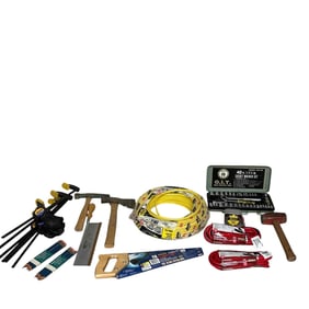 NEW and Lightly Used Handy Mans Tools Group - Saw Wire Hammer