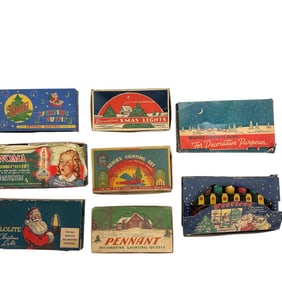 Vintage Christmas Light Collection BUBBLE-LITES
