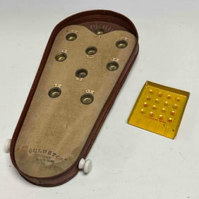 Vintage French Culbuto Ball Game Perdu