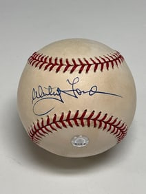 Whitey Ford Autographed Baseball