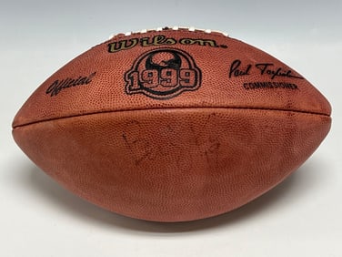 Bernie Kosar Autographed 1999 Cleveland Browns Football