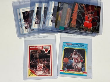 (19) Michael Jordan Basketball Cards
