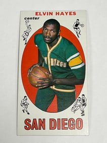 1969 Topps Basketball #75 Elvin Hayes Rookie Card