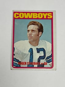1972 Topps Football #200 Roger Staubach Rookie Card