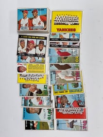 1967 Topps Baseball Card Stars, Superstars and HOF'ers (60)+