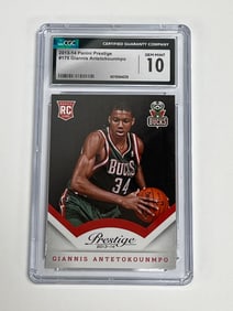 2013-14 Panini Prestige #175 Giannis Rookie CGC 10 GEM MINT