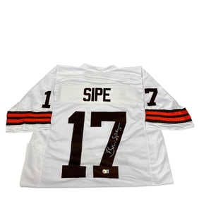 Brian Sipe Autographed Jersey Cleveland Browns