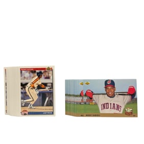 Manny Ramirez Top Rookie and Kenny Lofton Star Rookie Cards- 40+ Each!