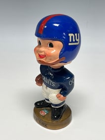 1967 New York Giants Gold Base Nodder Bobblehead