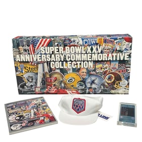Super Bowl XXV Silver Anniversary Commemorative Collection