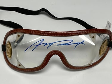 Angelo Cordero Jr. Autographed Jockey Goggles
