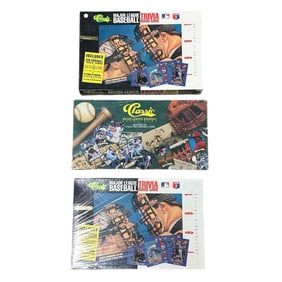 (3) Classic MLB Baseball Board Games