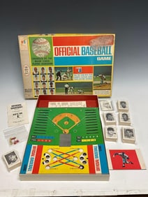 1969 Milton Bradley Baseball Game with Cards and Pieces