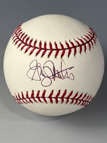 Graig Nettles Autographed Baseball Len Barker Collection