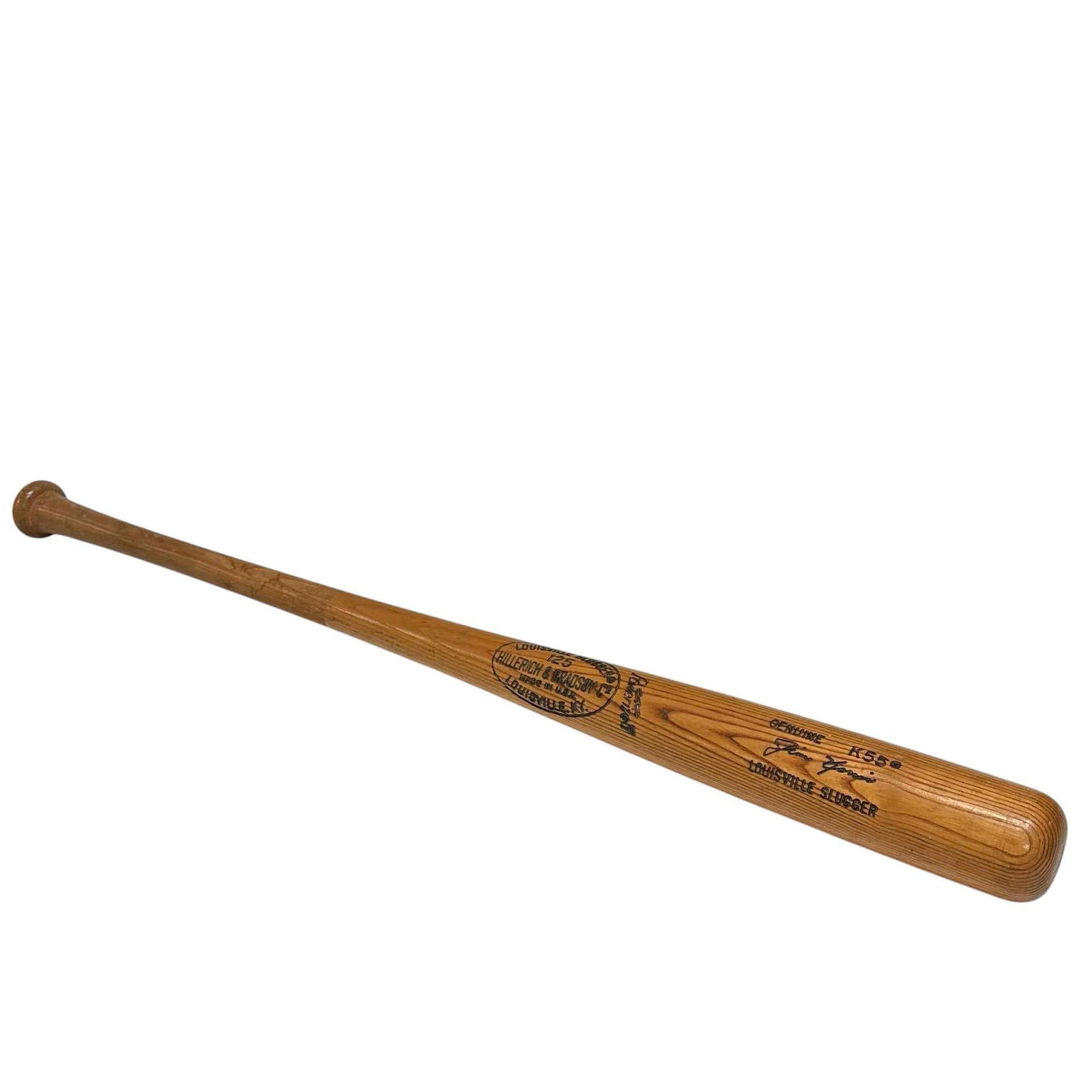 Jim Norris Game Used Bat Cleveland Indians: Any condition statement is given as a courtesy to a client, is only an opinion and should not be treated as a statement of fact. Premier Auction Galleries LLC shall have no responsibility for any erro